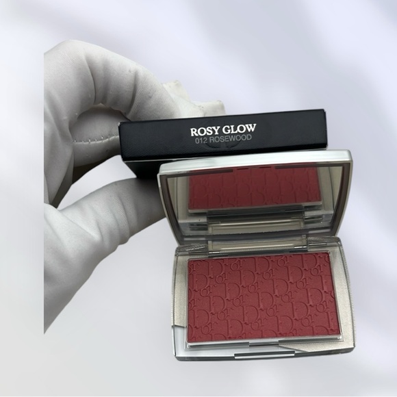 DIOR Backstage Rosy Glow Blush #012 Rosewood Ideal All Skin Types NWOT In Box - Picture 9 of 14
